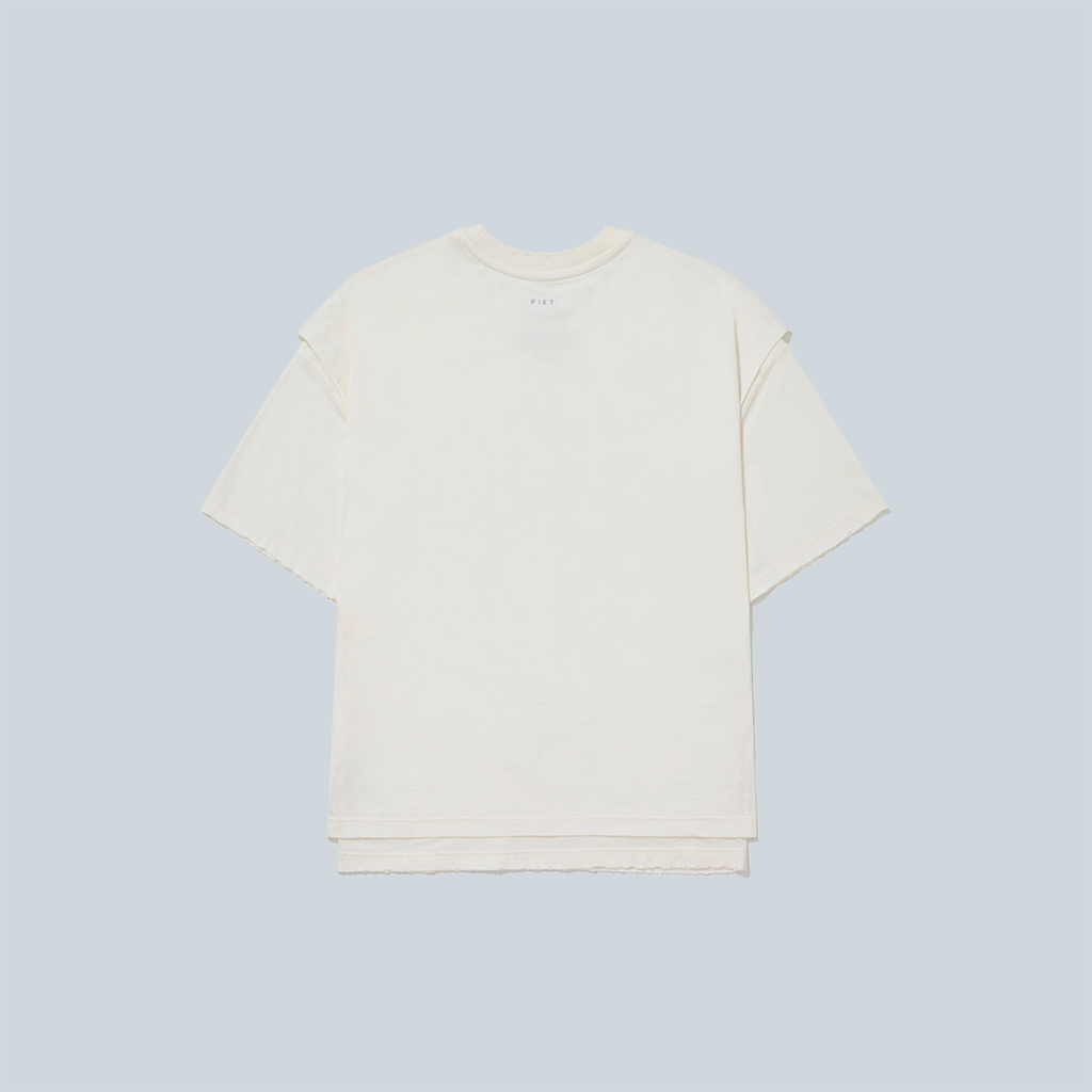 LAYERED TSHIRT - WHITE
