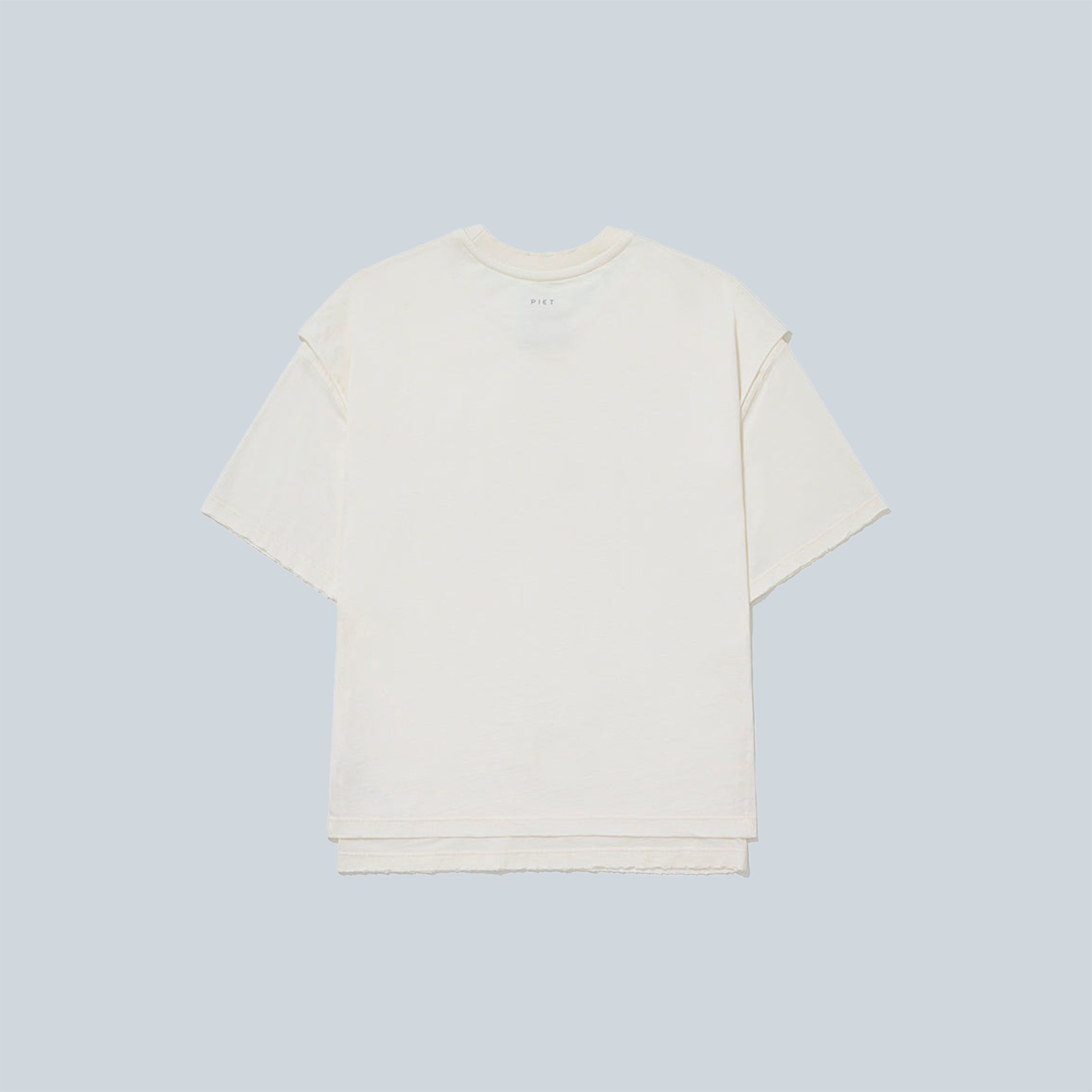LAYERED TSHIRT - WHITE