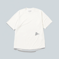 AND WANDER DRY JERSEY RAGLAN SS T - WHITE image 0