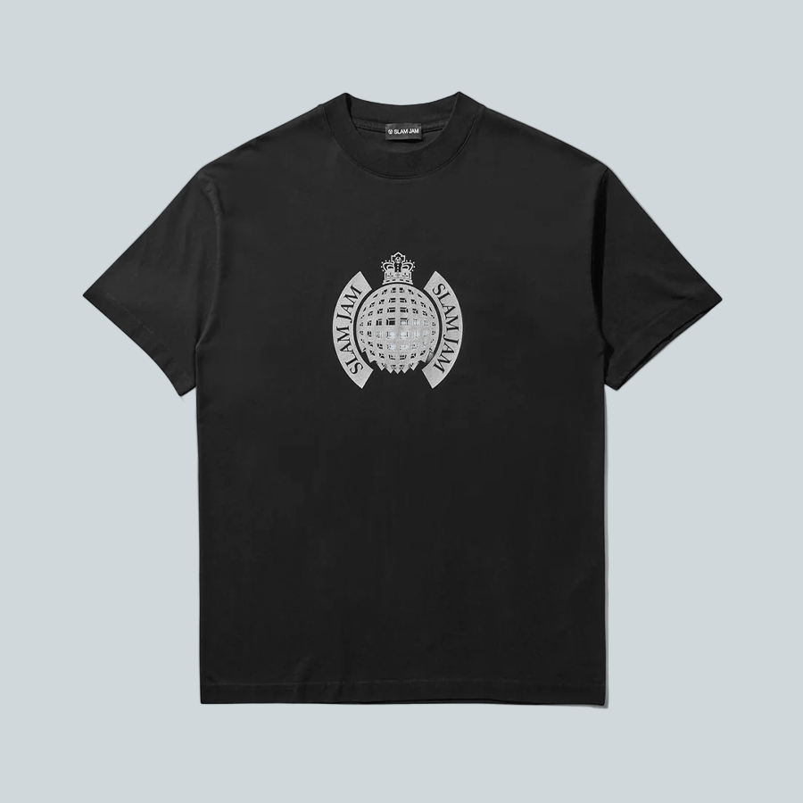 SLAM JAM MINISTRY OF SOUND TEE - BLACK image 0