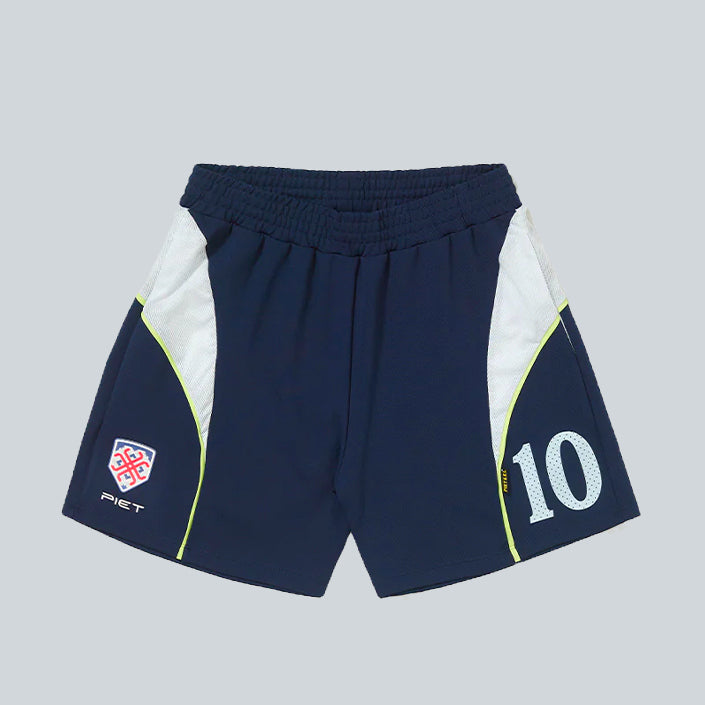 PIET SHORT SOCCER SHORTS - NAVY image 0