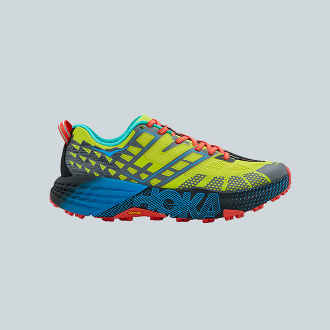 HOKA SPEEDGOAT 2 - CITRUS/HOKA BLUE image 0