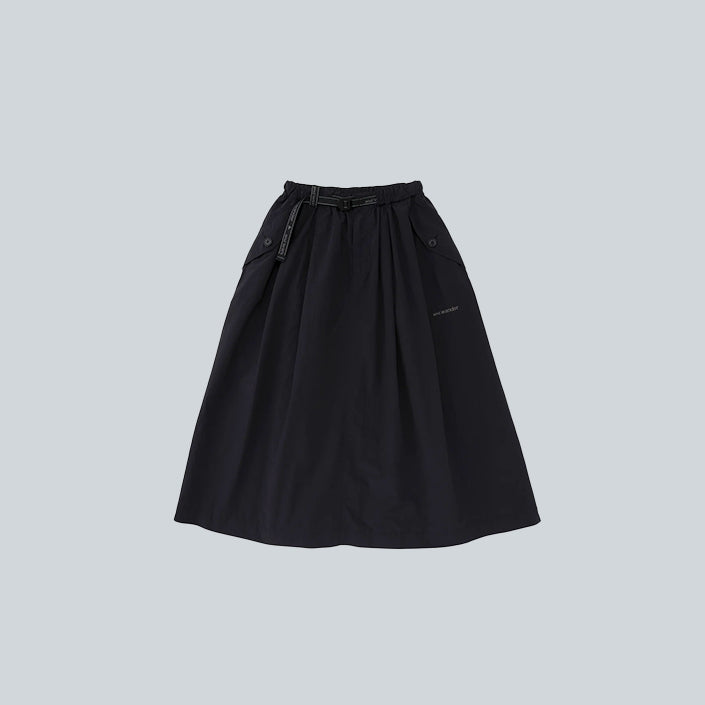 AND WANDER OVERSIZED CARGO SKIRT (W) - BLACK image 0