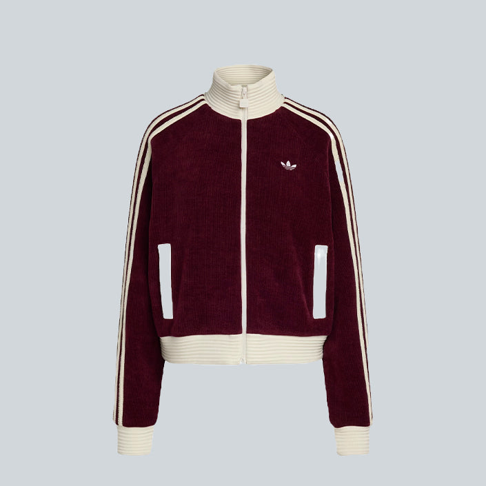 ADIDAS VELOUR KNIT TANK TOP - MAROON image 0