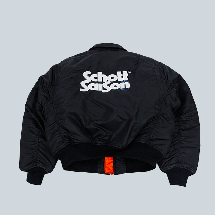 SAISON BOMBER CWU 90'S - BLACK