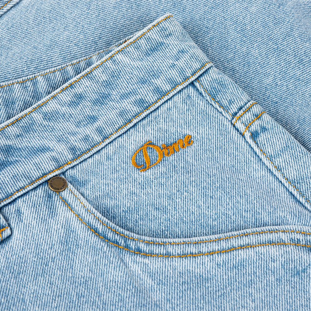 DIME MTL CARPENTER SHORT DENIM - BLUE WASHED image 3
