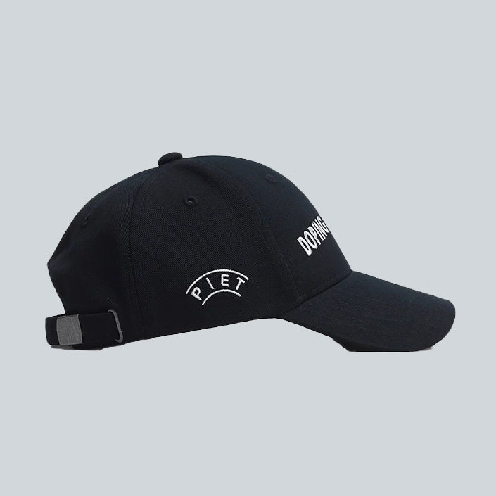 PIET DOPING KONTROLLE CAP - BLACK image 1