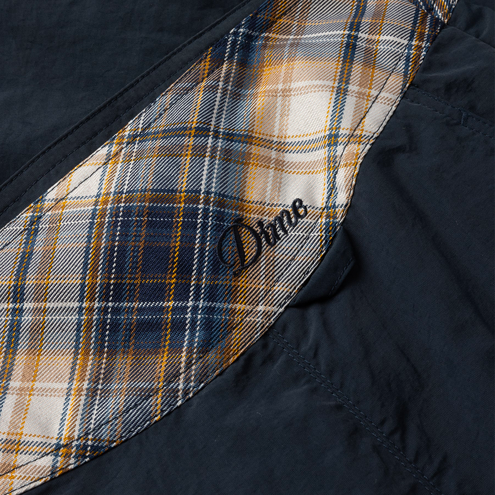 DIME MTL PLAID TECH SKIRT - NAVY image 1