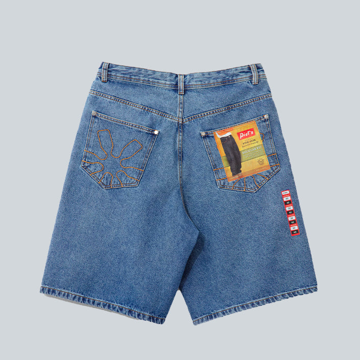 PIET BRAND NEW SHORTS - WASHED DENIM image 1