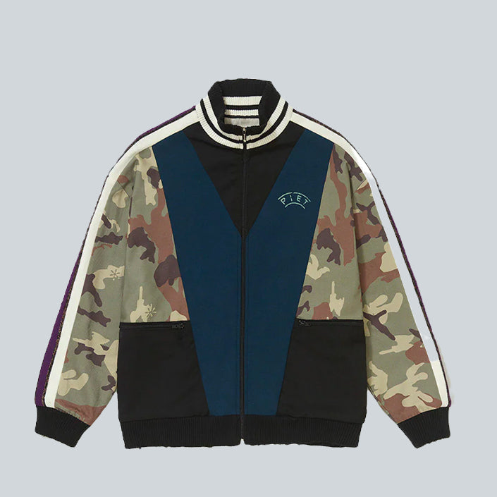 PIET PATCHWORK TRACK JACKET - CAMO image 0
