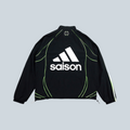 ADIDAS X SAISON TEAMGEIST - BLACK/SIGNAL GREEN image 0