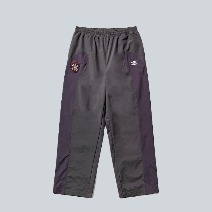 UMBRO ROSE CREST TRACK PANTS - DARK GRAY DARK PURPLE image 0