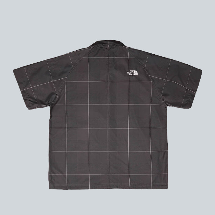 TNF ENERGY SAVING PLAID LS SHIRT - SMOKED PEARL image 1