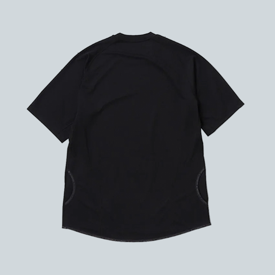 AND WANDER DRY JERSEY RAGLAN SS T - BLACK image 1