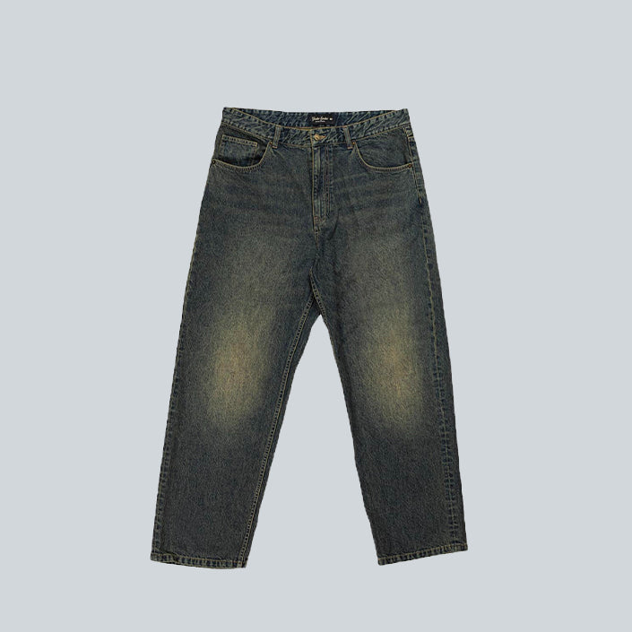 GOODIES SPORTIVE ROOT DENIM PANTS - DENIM image 0