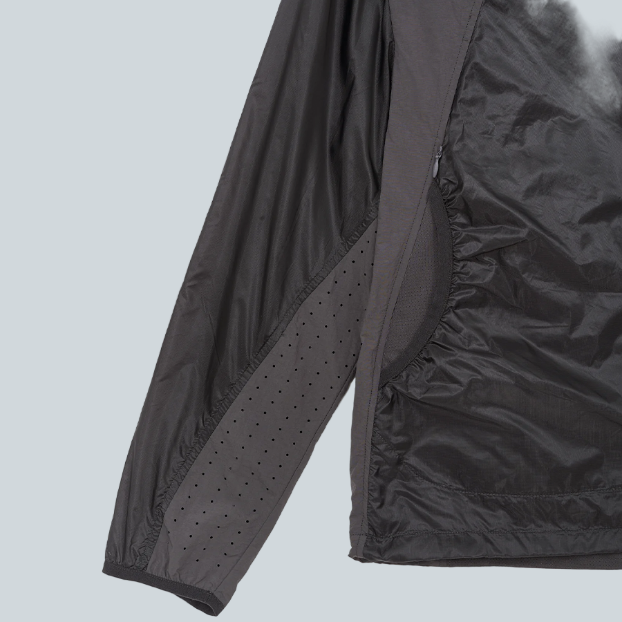 HIKING PATROL LIGHT TECHNICAL JACKET - DARK GREY image 2