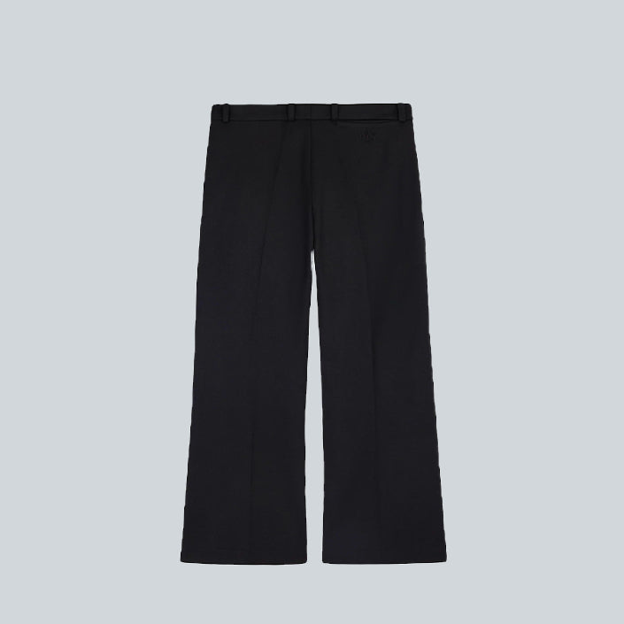 WALK IN PARIS THE FLARE TAILORING PANTS - BLACK image 1