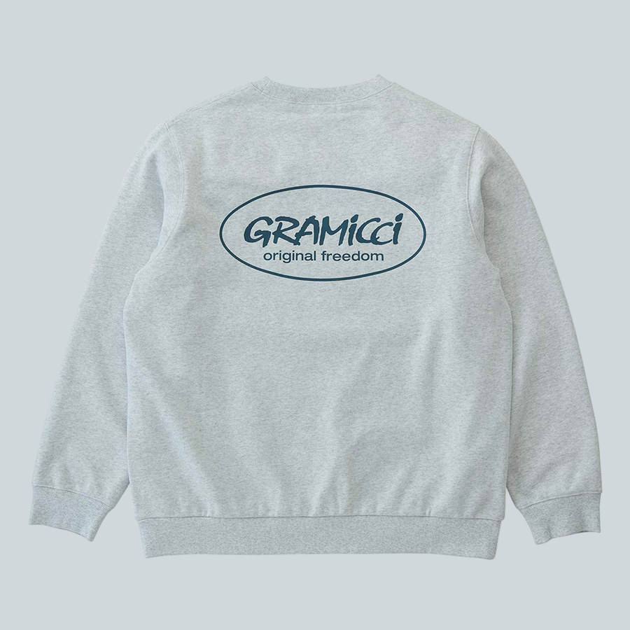 GRAMICCI ORIGINAL FREEDOM SWEATSHIRT - HEATHER ASH image 0