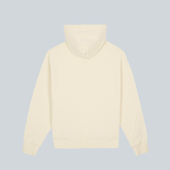 BRAIN DEAD SCRAMBLED HEAD HOODIE - NATURAL image 1