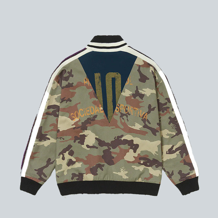 PIET PATCHWORK TRACK JACKET - CAMO image 1