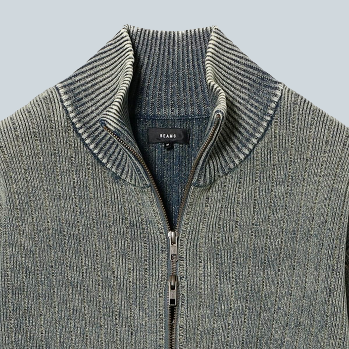 FADE STAND FULL ZIP - NAVY