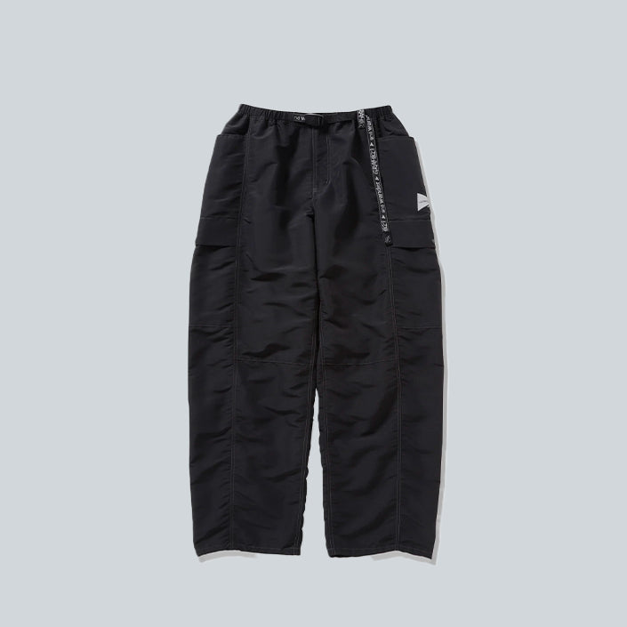 AND WANDER X GRAMICCI RIPSTOP VOYAGER PANTS - BLACK image 0