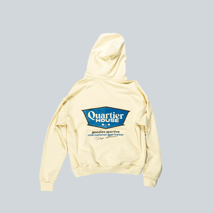 GOODIES SPORTIVE QUARTIER HOUSE HOODIE - HUMMUS image 1