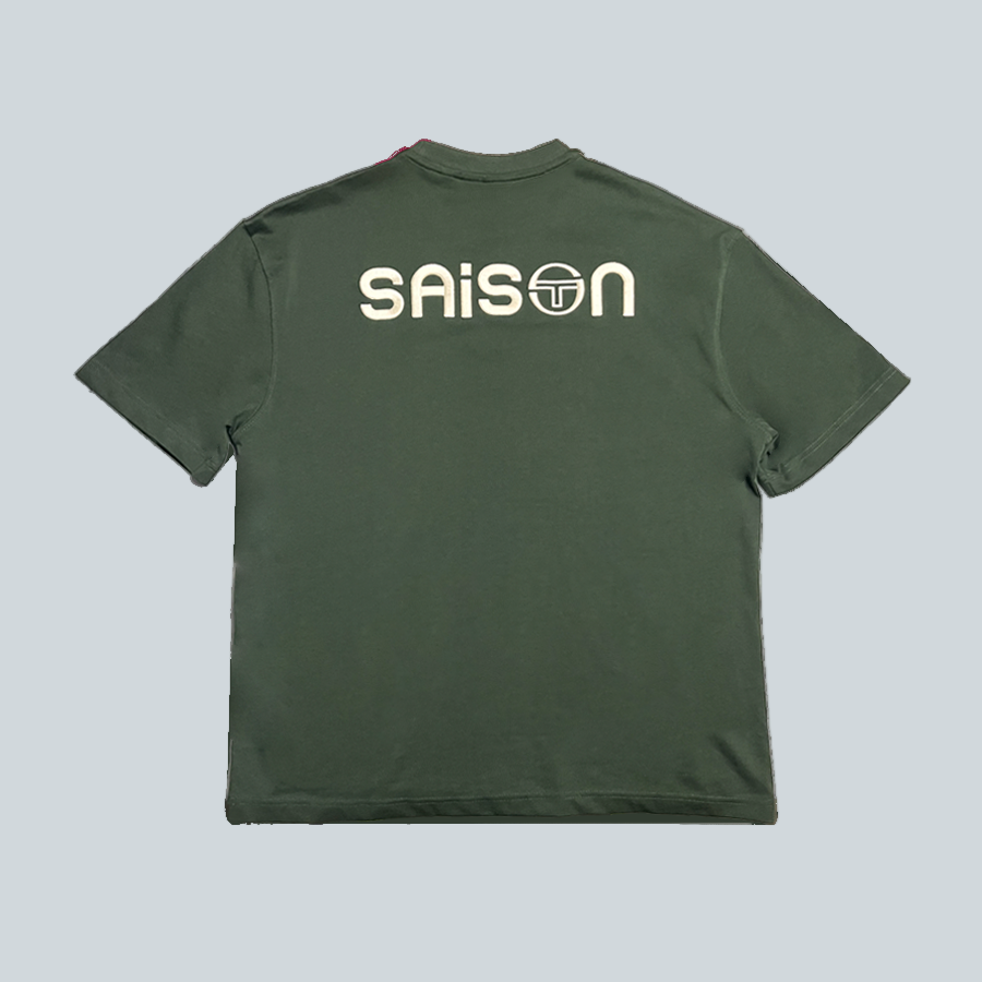 SAISON X SERGIO TACCHINI TEE - GREEN image 1