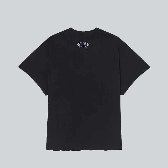 PIET DOPPING KONTROLLE RAW EDGE TEE - VINTAGE BLACK image 1