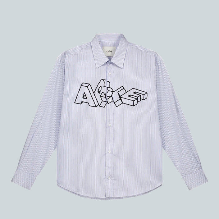 ARTE BLOCKS SHIRT - STRIPED image 0