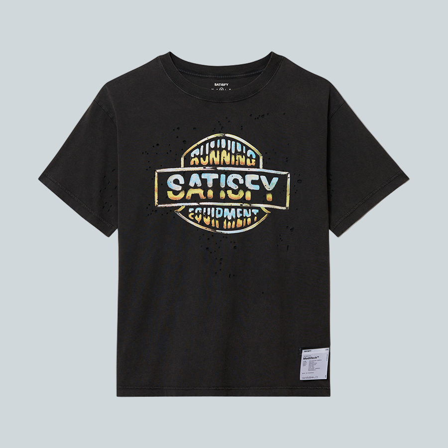 SATISFY MOTHTECH TEE - AGED BLACK image 0