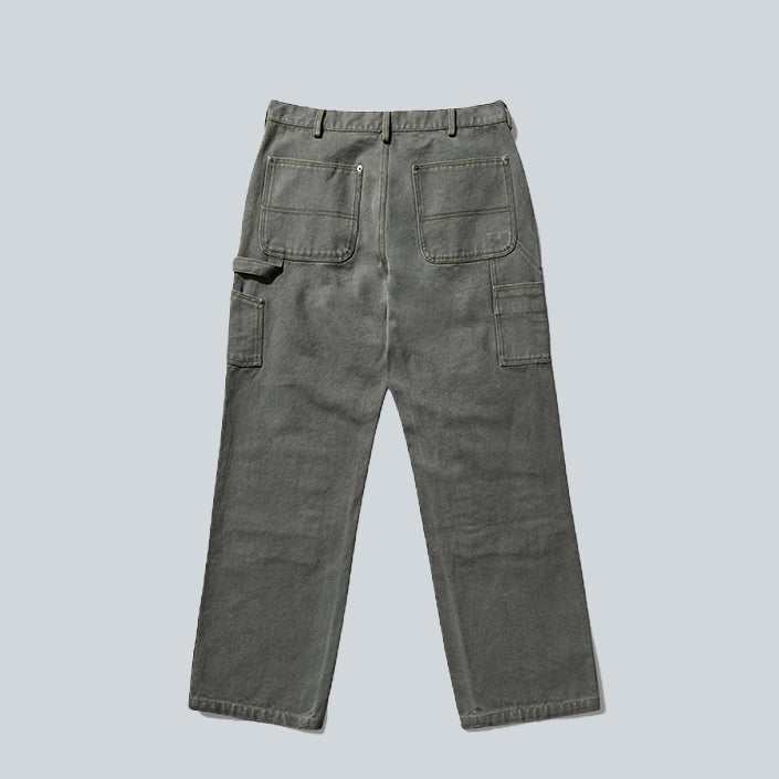 UMBRO SHINGUARD CANVAS PANTS - DARK OLIVE image 1