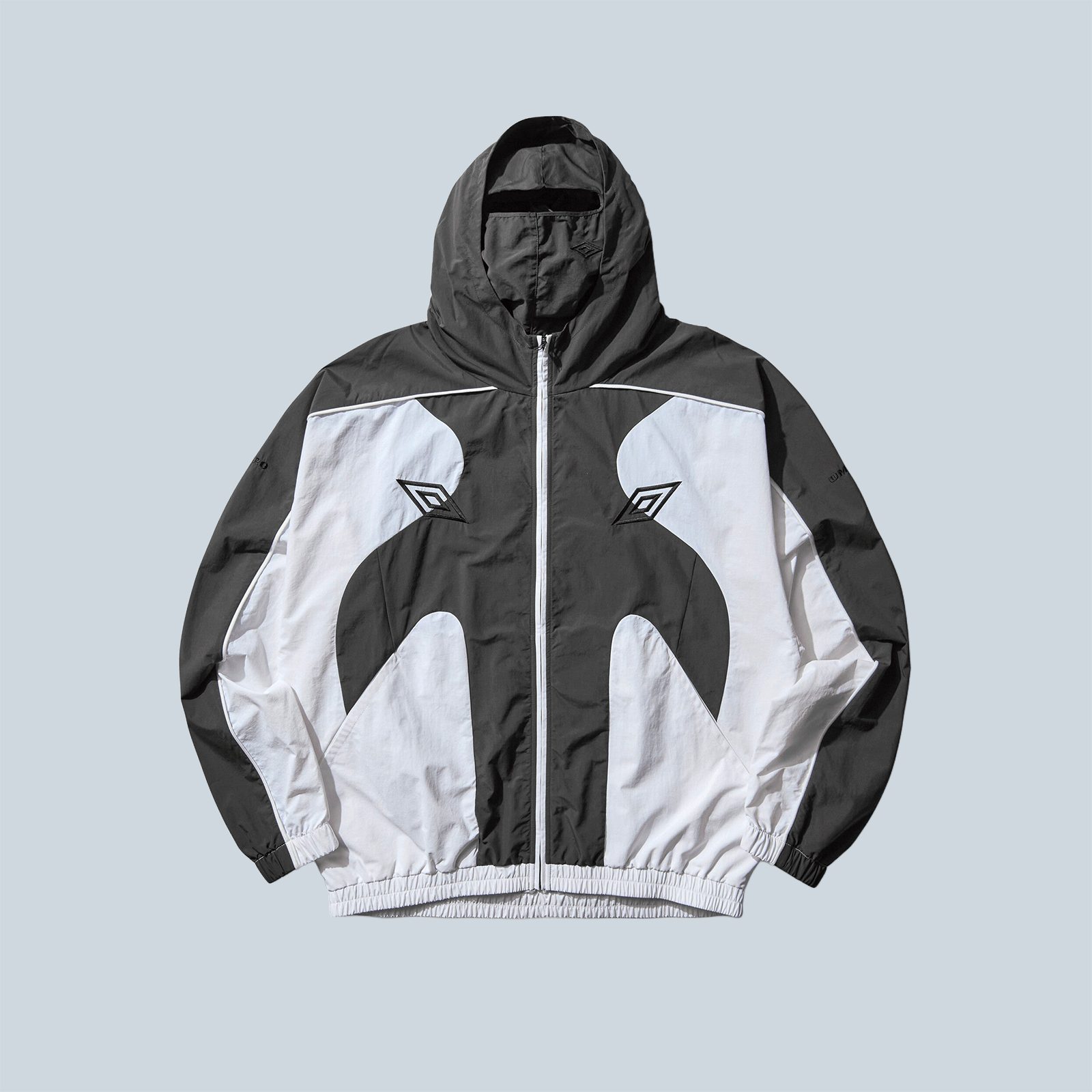 GUARDING MASKED TRACKSUIT - WHITE DARK OLIVE