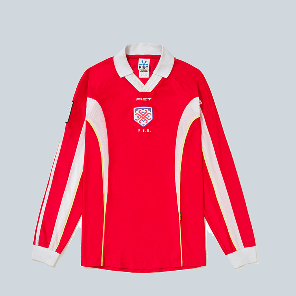 PIET F.C. LONG SLEEVE JERSEY - RED
