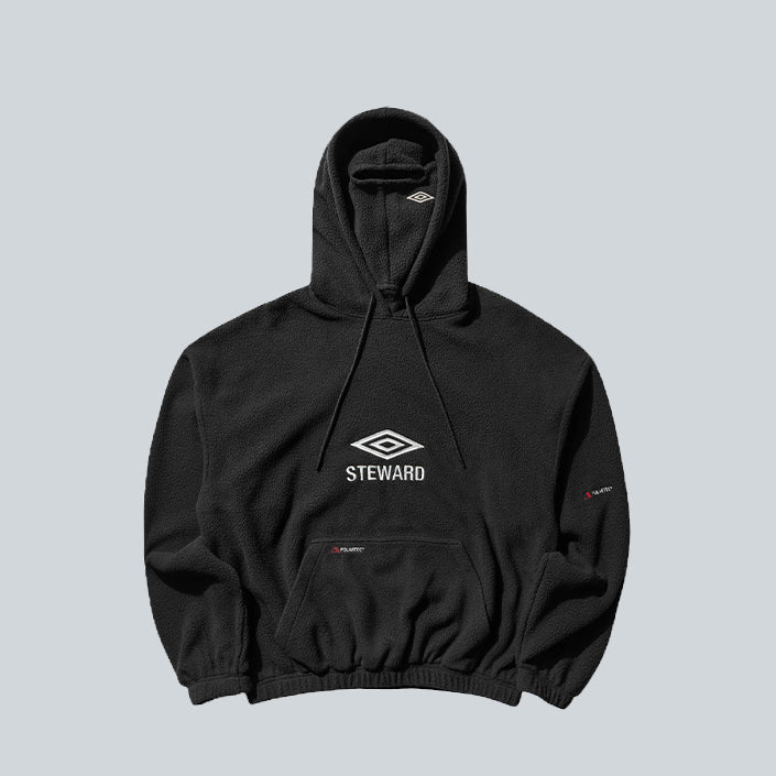 UMBRO STEWARD MASKED FLEECE - DARK GREY image 0