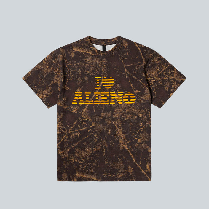 NO PROBLEMO I LOVE ALIENO CAMO SS TEE - MULTI image 0