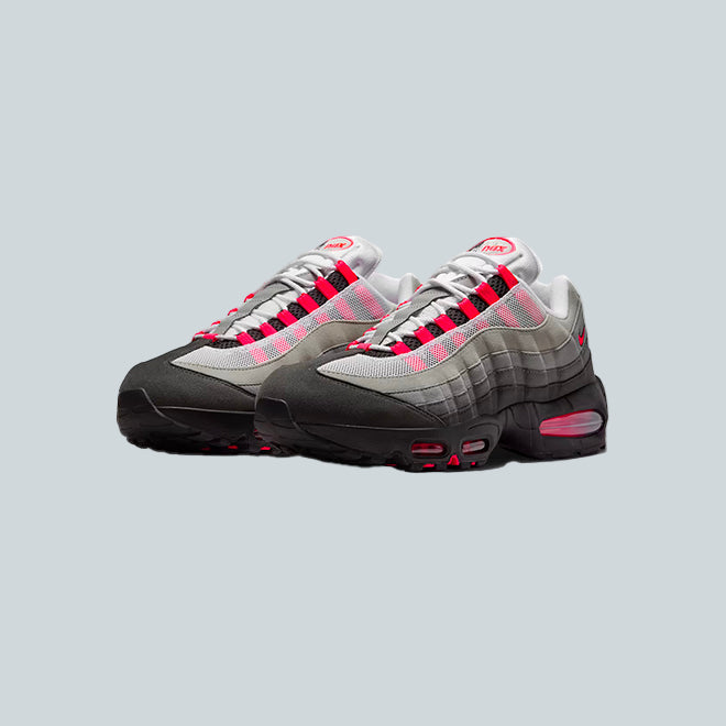 NIKE AIR MAX 95 OG - BLACK SOLAR RED image 2