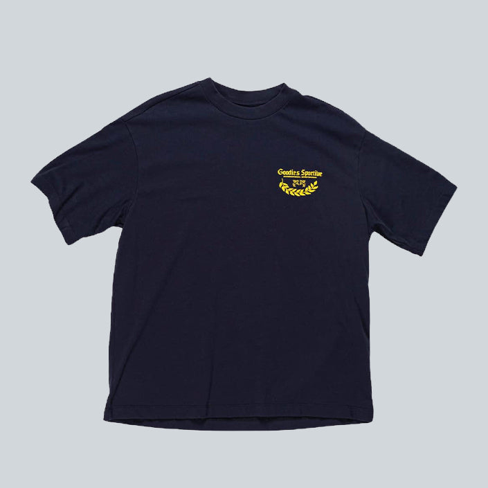 GOODIES SPORTIVE CAESAR TEE - NAVY image 0