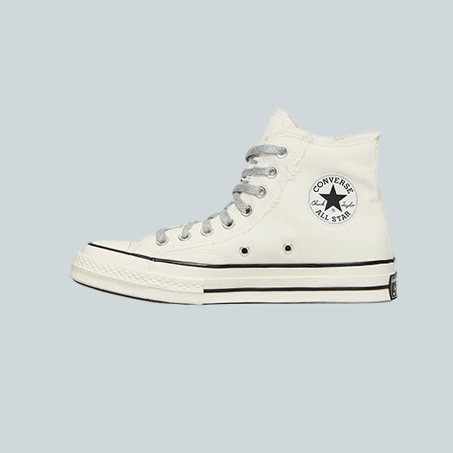 CONVERSE SLAM JAM CHUCK 70 HIGH SNEAKERS - VINTAGE WHITE image 1