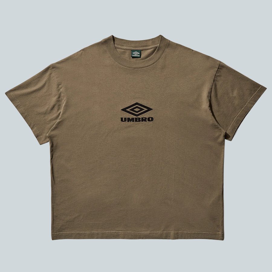 UMBRO OG LOGO T-SHIRT - ARMY GREEN image 0