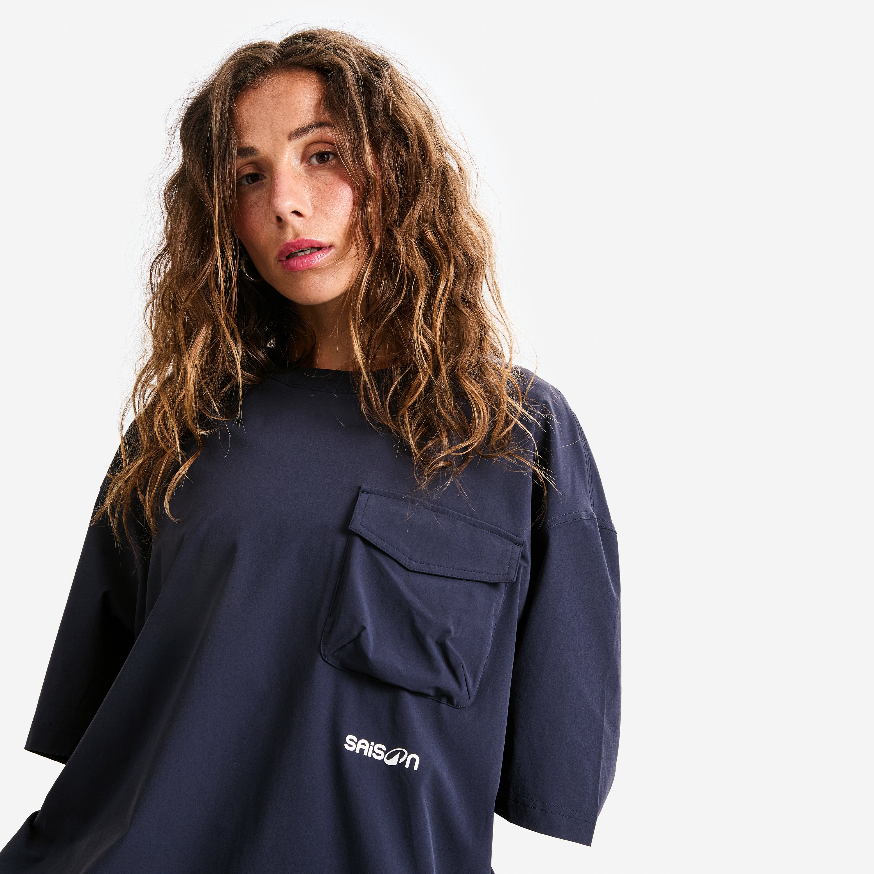 T-SHIRT TOILE SAISON - BLEU