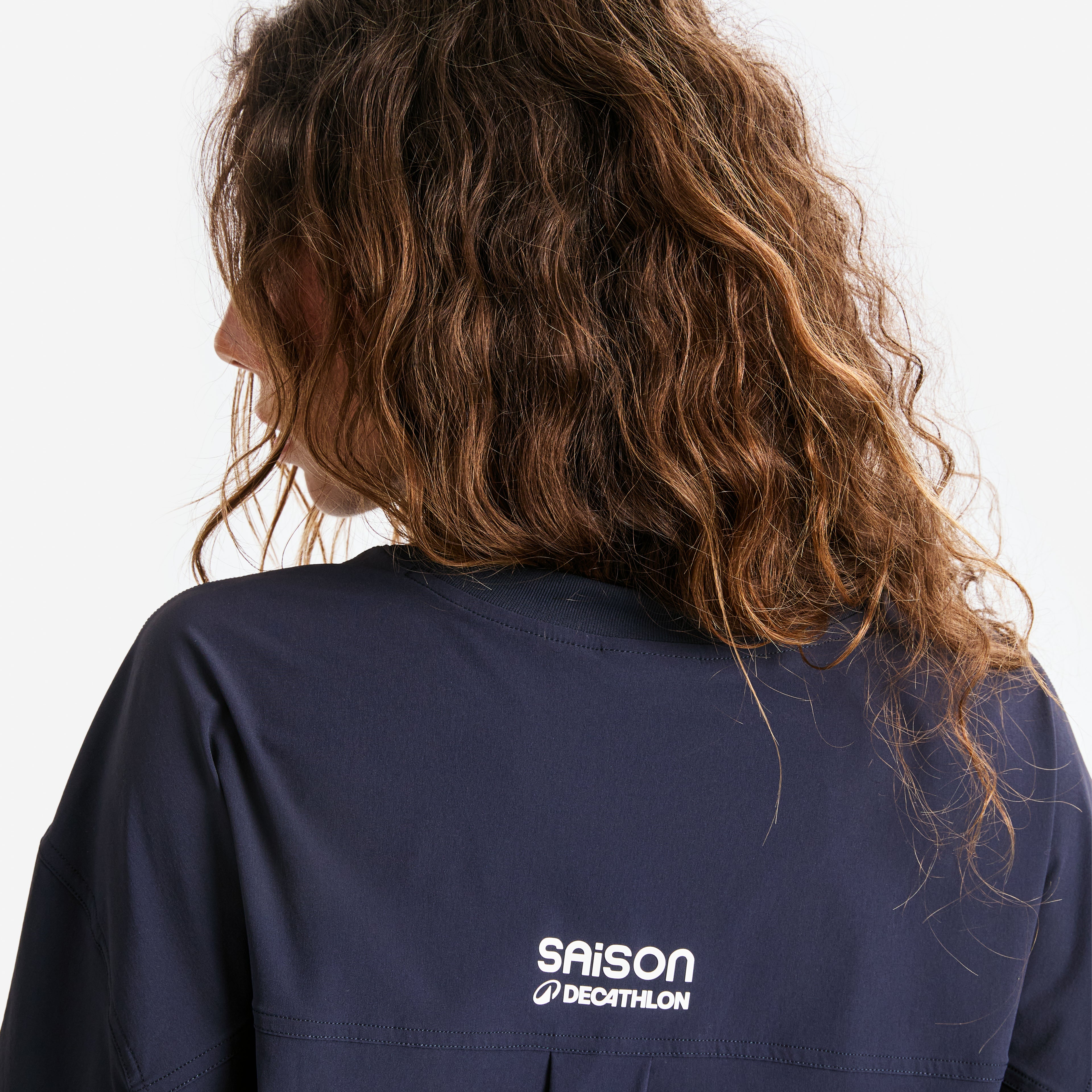 T-SHIRT TOILE SAISON - BLEU