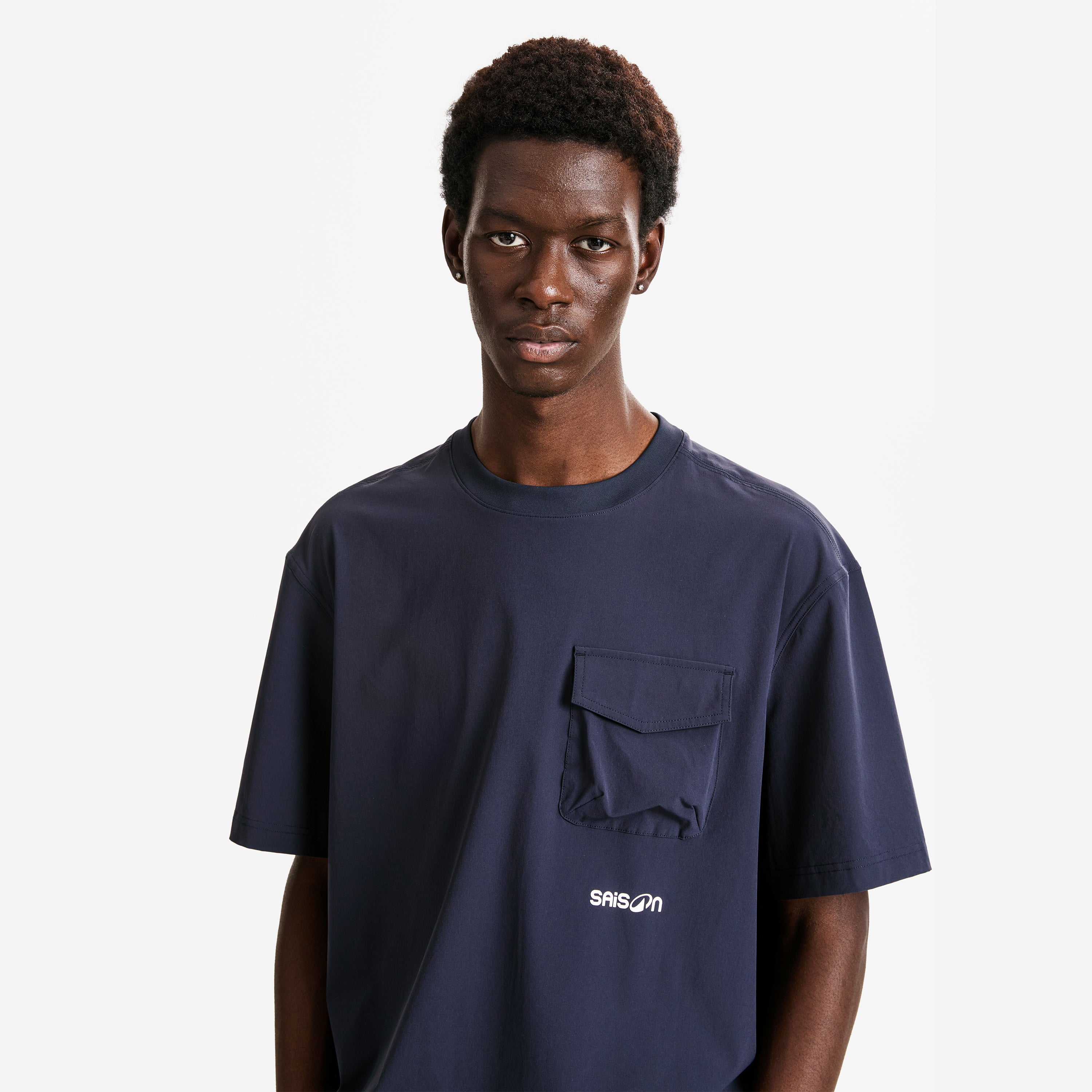 T-SHIRT TOILE SAISON - BLEU
