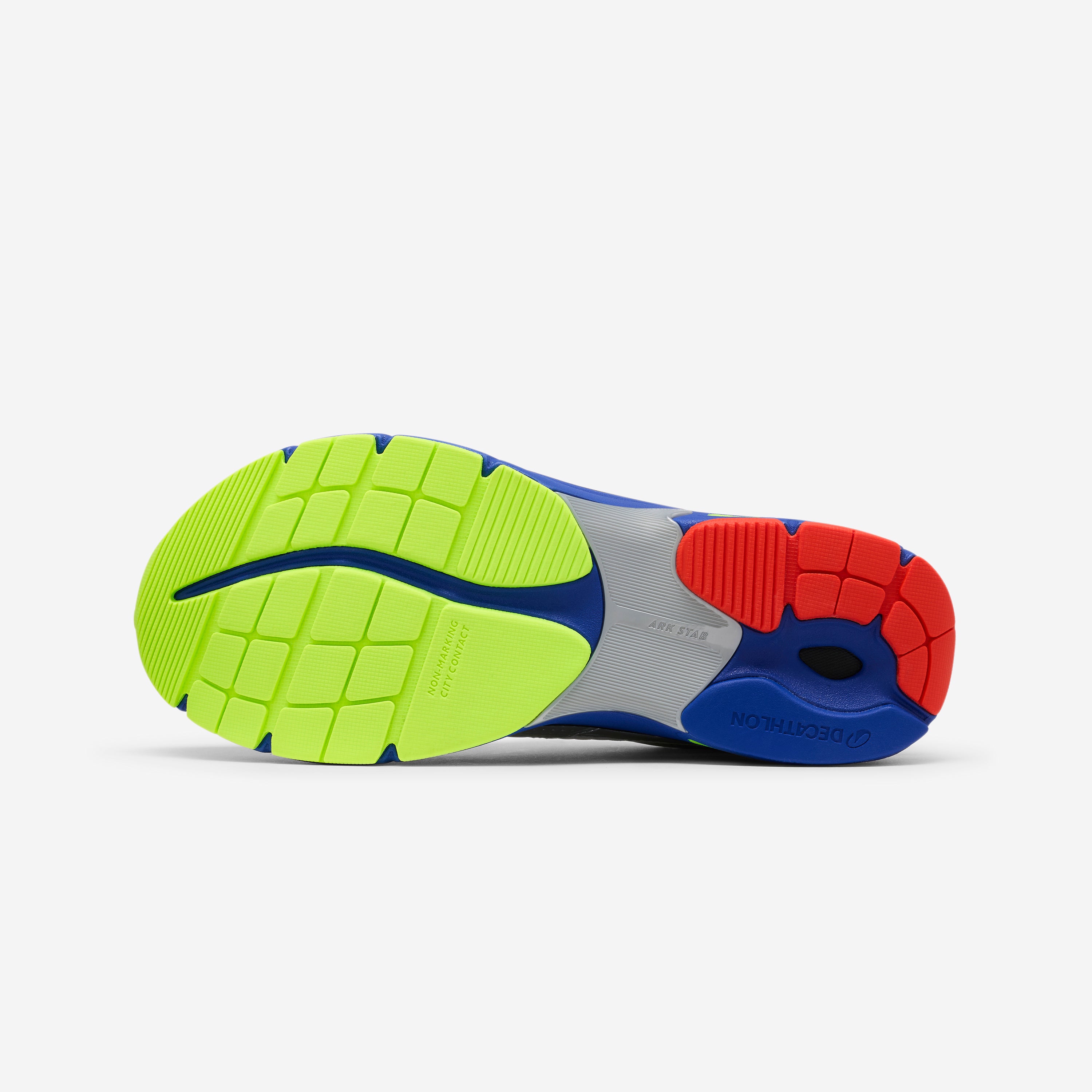 CHAUSSURES RR2K - GRIS / BLEU / JAUNE FLUO