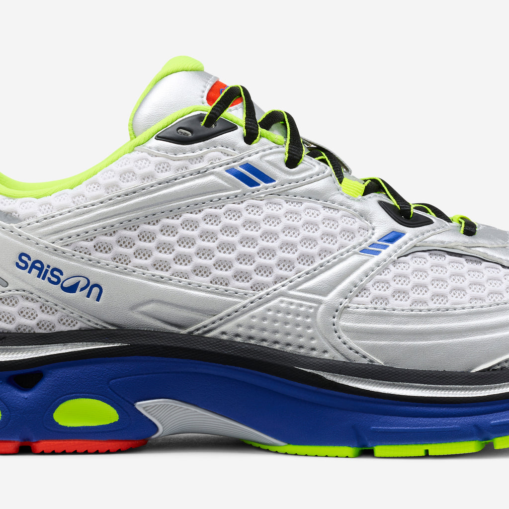CHAUSSURES RR2K - GRIS / BLEU / JAUNE FLUO