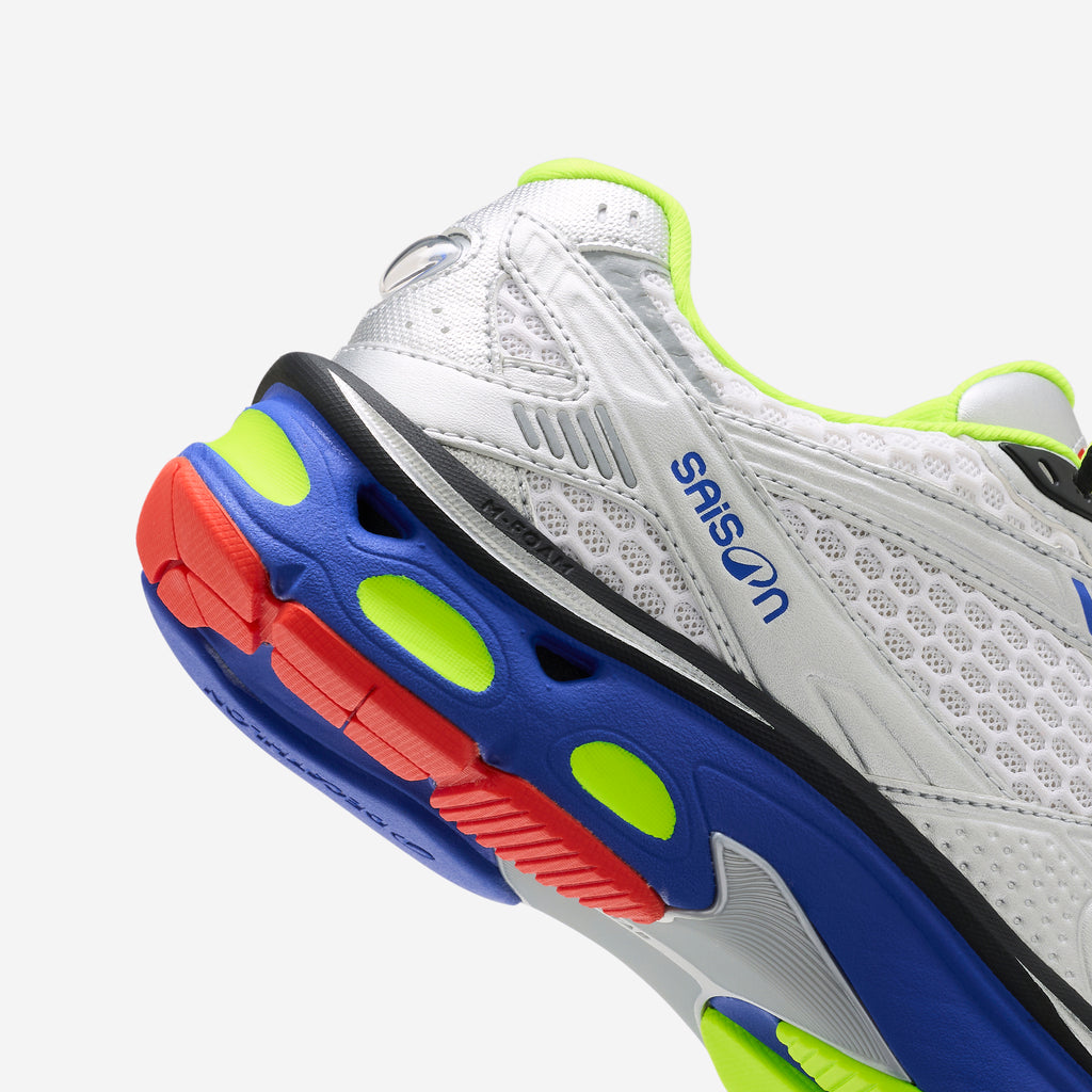 CHAUSSURES RR2K - GRIS / BLEU / JAUNE FLUO