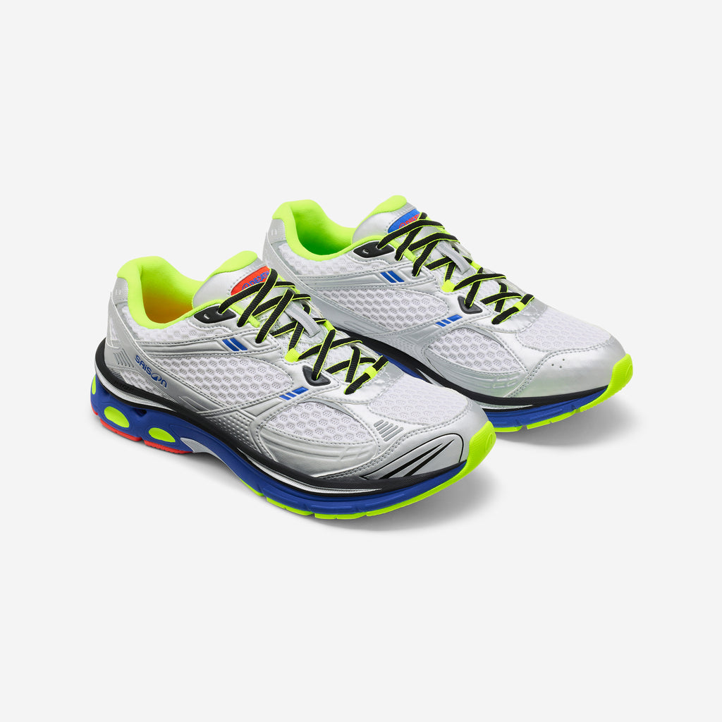 CHAUSSURES RR2K - GRIS / BLEU / JAUNE FLUO