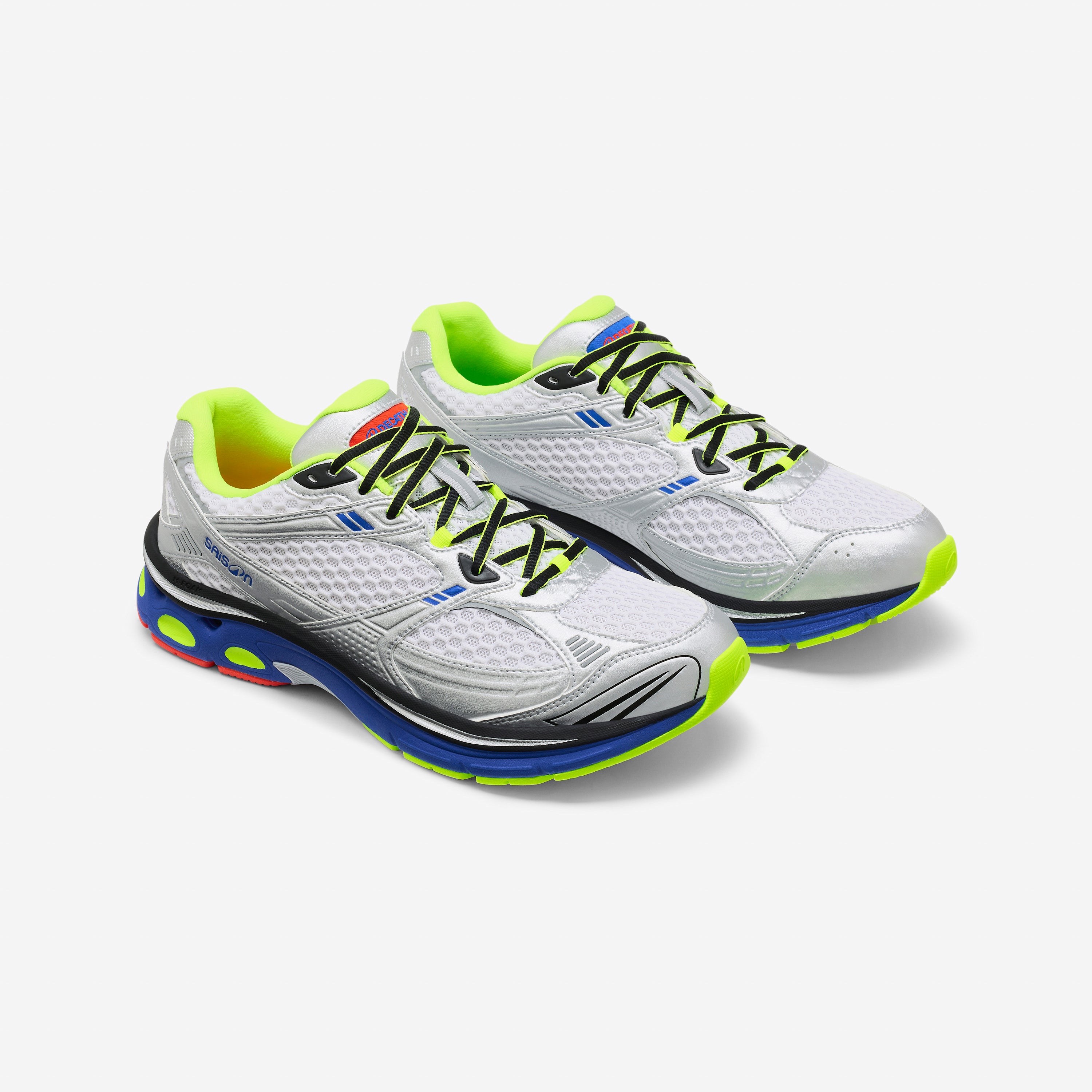 CHAUSSURES RR2K - GRIS / BLEU / JAUNE FLUO
