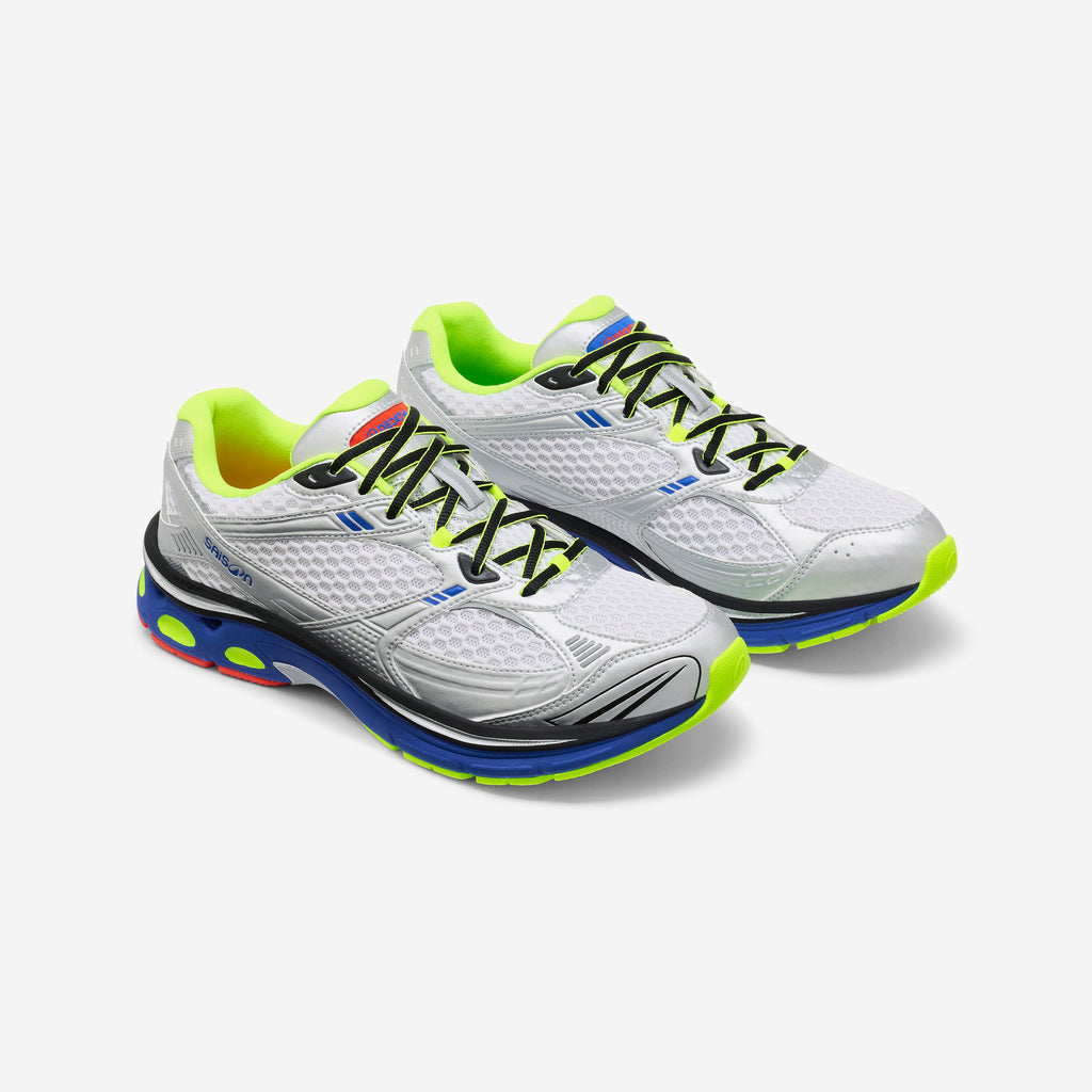 CHAUSSURES RR2K - GRIS / BLEU / JAUNE FLUO