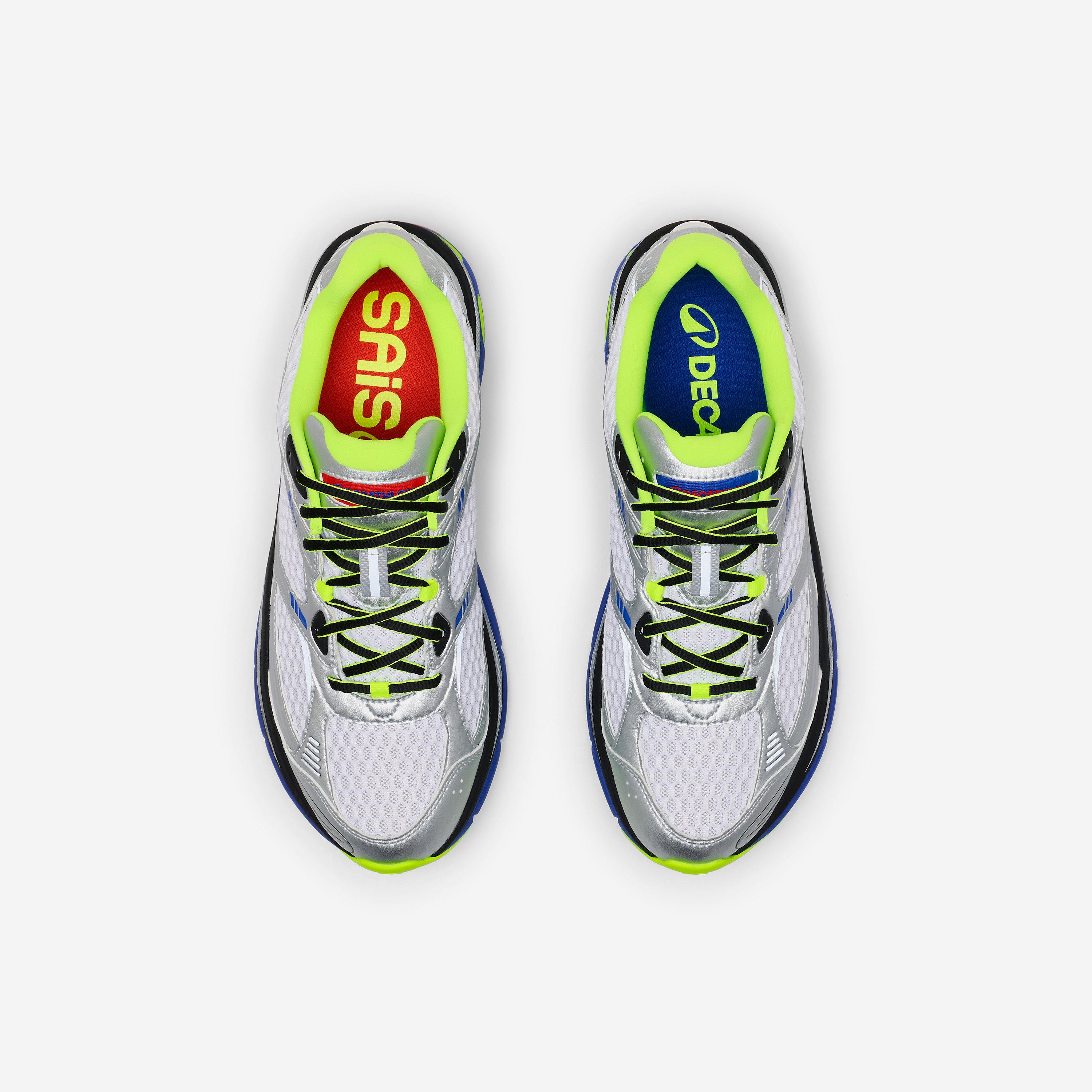 CHAUSSURES RR2K - GRIS / BLEU / JAUNE FLUO